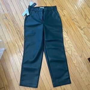 Vegan leather pants